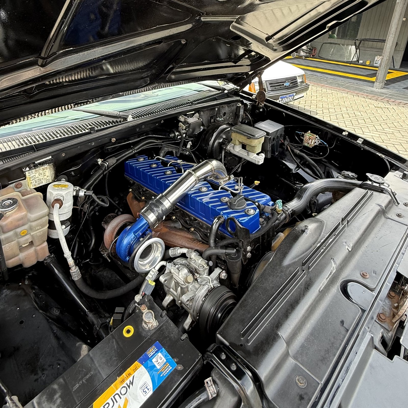 ! SILVERADO 6CC  A MORENA MAIS CHEVETTE PLACA PRETA 